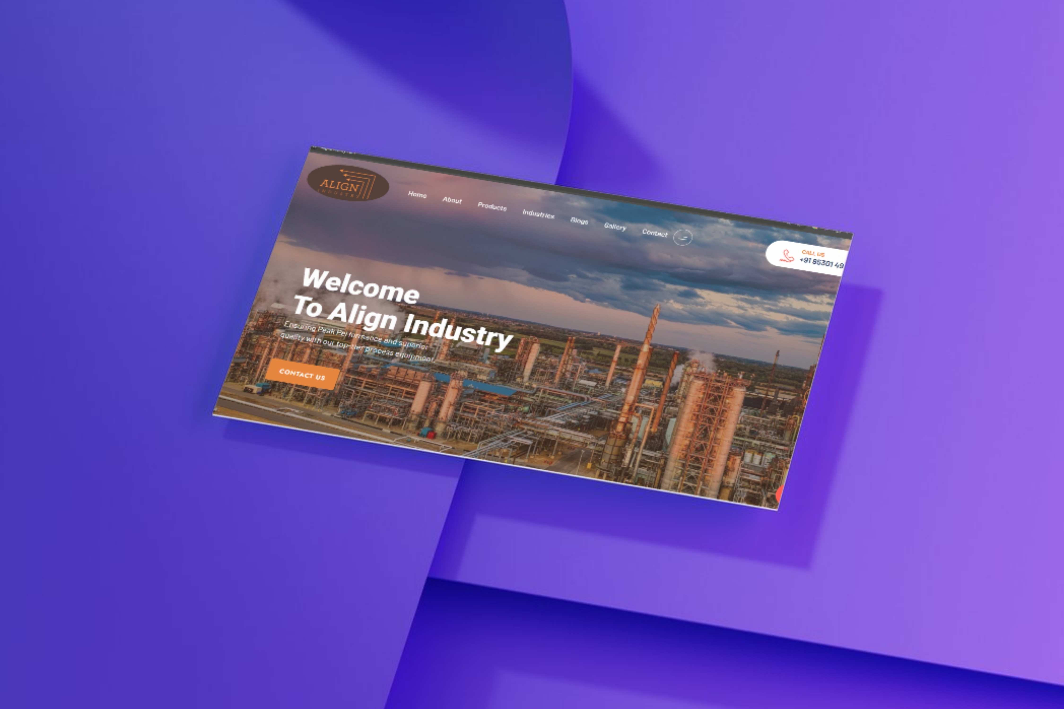 Industrial Website Design and Development |Industrial Website Design and Development company